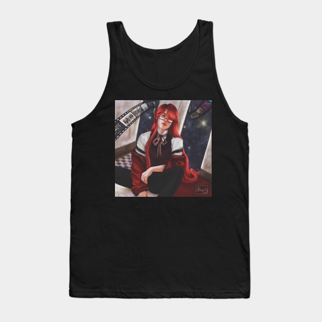 Grell Sutcliff || Jimin || Black butler au Tank Top by SoMerlee